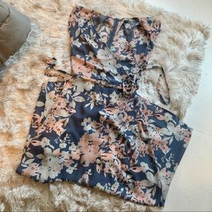 Floral High/Low Dress - Charlotte Russe - Size XS